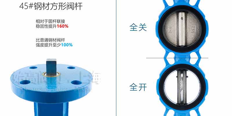 氣動軟密封中線蝶閥細(xì)節(jié)圖1